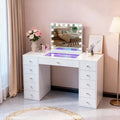 Deshun Dressing Table with Mirror