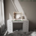 Deste Dressing Table with Mirror LED Lights