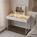 Cyrita Dressing Table with Mirror LED Lights